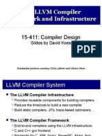 The LLVM Compiler Framework and Infrastructure