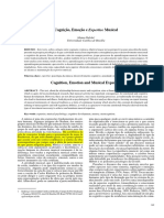 Cognição, Emoção e Expertise Musical - Afonso Galvão