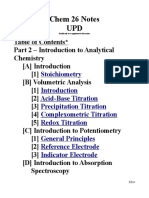 Chem 26 3rd LE Notes