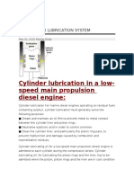 Cylinder Lubrication System