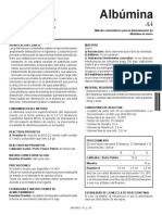 Albumina Aa SP PDF