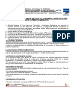 Requisitos para La Autorizacion de Actas de Asamblea A Protocolizar Ante El Registro Mercantil