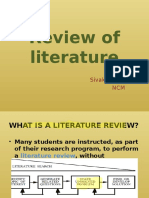 Review of Literature