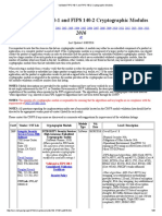 Validated FIPS 140-1 and FIPS 140-2 Cryptographic Modules