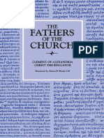 Fathers of The Church, Volume 23 Christ The Educator