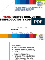 Sistema de Costos Conjuntos Oficial