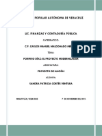 Porfirio Díaz y Su Proyecto Modernizador