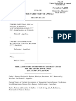 T-Mobile Central, LLC v. Unified Government Wyandotte County KS, 546 F.3d 1299, 10th Cir. (2008)