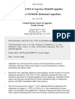 United States v. Thomas Dee Stoker, 522 F.2d 576, 10th Cir. (1975)