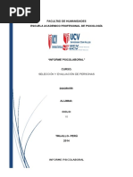 Informe Psicolaboral Final