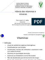 Aula 06 Vitaminas e Minerais