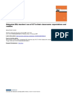 Yunus 2007 Malasian Efl Teachers Use of Ict PDF