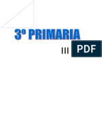 Comprensio de Lectura III de 3° Grado de Primari