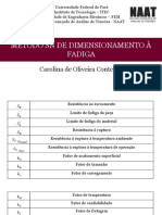 Método SN de Dimensionamento À Fadiga