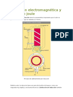 Inducción Electromagnética y El Efecto Joule