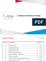 AcuSolve Intro Training V18b