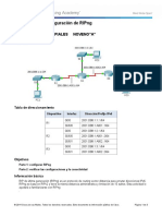 7.3.2.3 Packet Tracer - Configuring RIPng Instructions