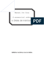 O Essencial Sobre A Opera em Portugal PDF