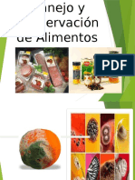 Manejo y Conservacion de Alimentos