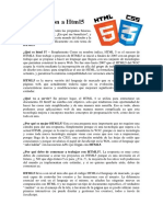 Introducción A Html5