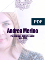 Programa de Gobierno Local 2016-2020