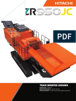 Track Mounted Crusher: Model Code Engine Rated Output Operating Weight