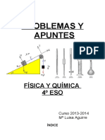 QUIMICA 4º Eso Problemas y Apuntes