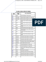 Flash Code Circuit Index 466E