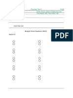 Pharmacology Practice Test I