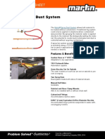 Martin Spray Dust System: Technical Data Sheet