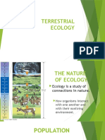 Terrestrial Ecology Lecture 1