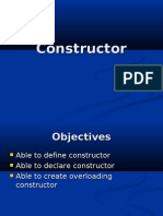 Introduction To Java Programming - Constructor