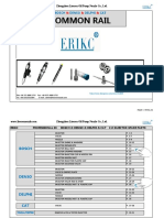 Common Rail Spare Parts List