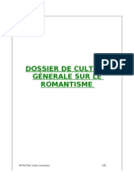 Dossier Romantisme