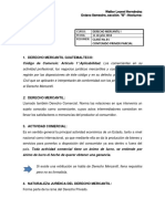 Elementos Fundamentales de Derecho Mercantil I