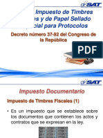 Ley de Timbres Fiscales Guatemala