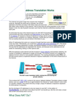 How Network Address Translation Works