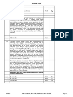 Fire Fighting Works: S.No. Description Unit Qty 1.0 Fire Hydrant System