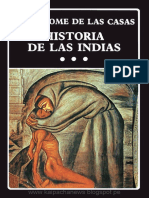 Historia de Las Indias Bartolome de Las Casas