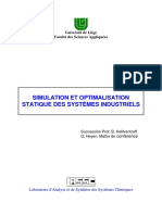 Simulation Et Optimisation Des Systèmes Industriels