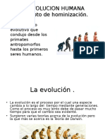 La Evolucion Humana