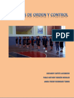 Ejercicios de Orden y Control