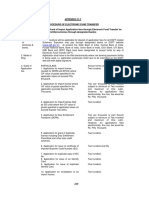 Appendix 21 C Procedure of Electronic Fund Transfer (Procedure For Deposit/refund of Import Application Fees Through Electronic Fund Transfer For Notified Schemes Through Designated Banks)