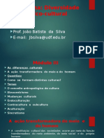 Aula Diversidade Étnico Cultural 