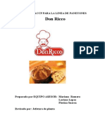 Manual Haccp - Don Ricco. Panetón