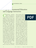 Merging Environmental Education and Language Instruction PDF