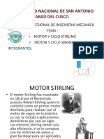 Motor y Ciclo Stirling y Wankel