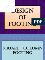 Design of Footing