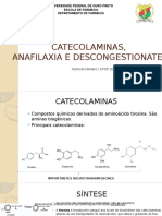 Apresentação 3.1 Catecolaminas