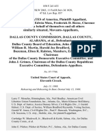 United States of America, Samson Crum, Sr., Edwin Moss, Frederick D. Reese, Clarence Williams, on Behalf of Themselves and All Others Similarly Situated, Movants-Appellants v. Dallas County Commission, Dallas County, Alabama, Dallas County Board of Education, John J. Grimes, Jr., William R. Martin, Harold Joe Bradford, Dr. Catherine Bozeman, Elton R. Ralston, Members, Earl Goodwin, Chairman of the Dallas County Democratic Executive Committee, and John J. Grimes, Chairman of the Dallas County Republican Executive Committee, 850 F.2d 1433, 11th Cir. (1988)